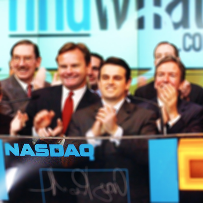 Founding team at the NASDAQ bell